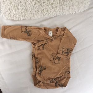 Kate Quinn baby kimono onesie long sleeves 0-3m